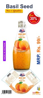 Basil Seed (Orange Juice)